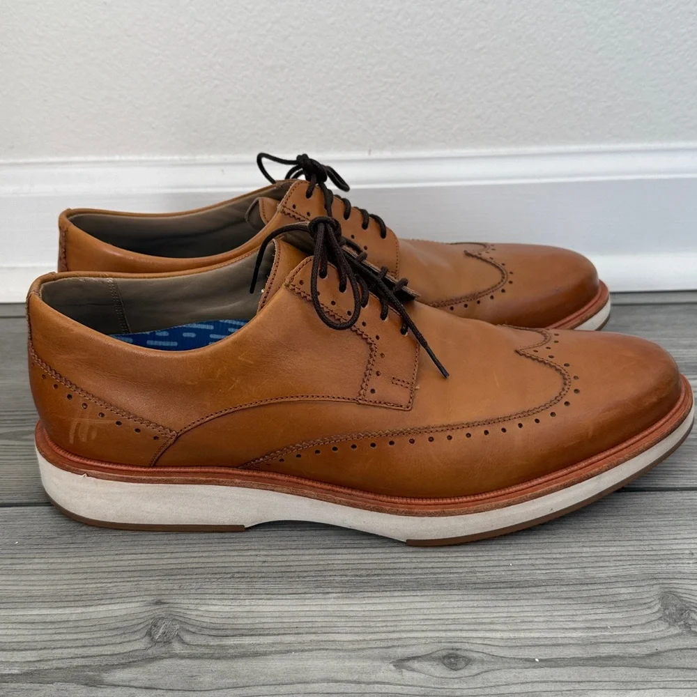 Allen Edmonds Mayfair Brown Patent Leather Dress Shoes